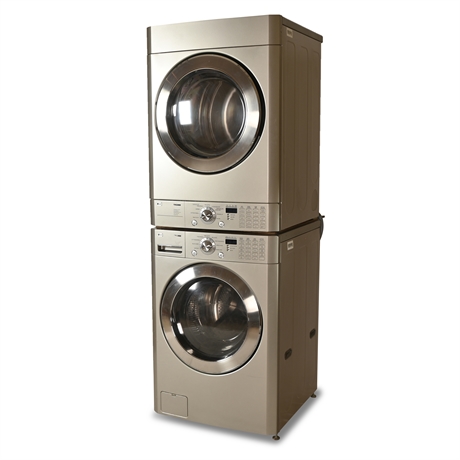 LG Stacking Front Load Washer & Dryer
