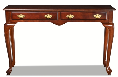 Classic Bombay Queen Anne Console Table