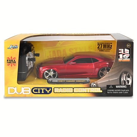 Jada Toys 1:18 2006 Chevy Camaro Concept – DUB City Radio Control