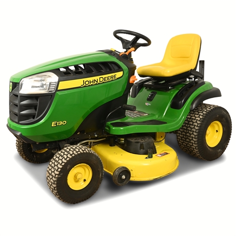 John Deere E130 Lawn Tractor