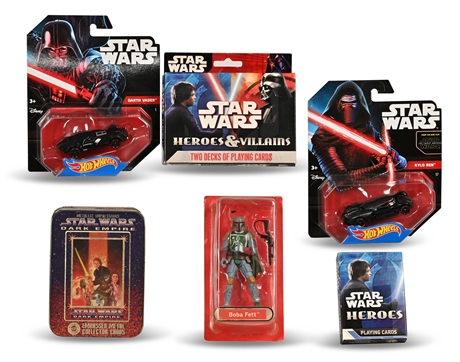 Star Wars: Hot Wheels & Playing Cards