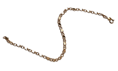 14k Petite Heart Bracelet