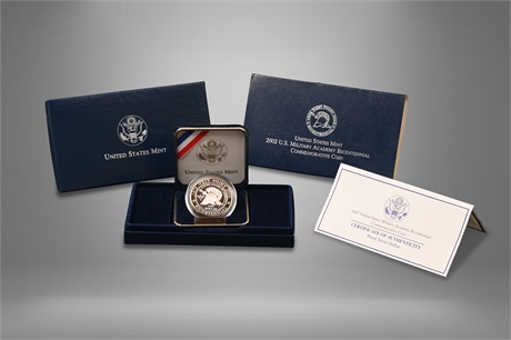 2002 U.S Mint U.S Military Academy Bicentennial Commemorative Coin