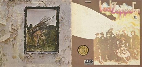 Led Zeppelin 2 Albums (1969 & 1971)