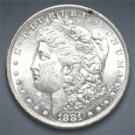 1881-O Morgan Silver Dollar