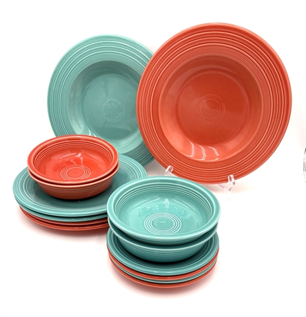 Fiestaware for Four