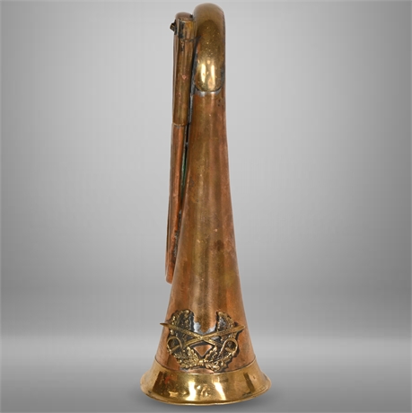 French Copper and Brass Cavalry Bugle