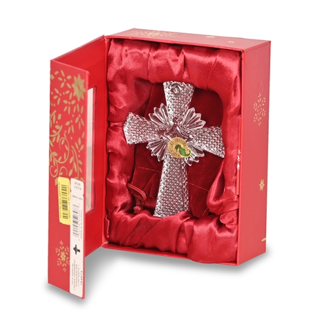 Waterford Crystal Cross Ornament 2014