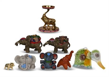 Collectible Elephant Figurines