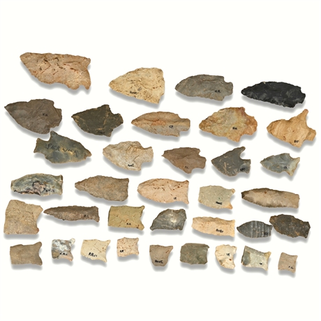 Ledbetter Points & Beaver Lake Arrowheads