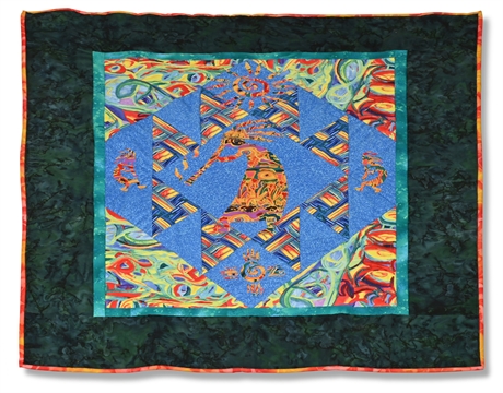 Rosemary Kafka 'Kokopelli Sunrise' Quilt