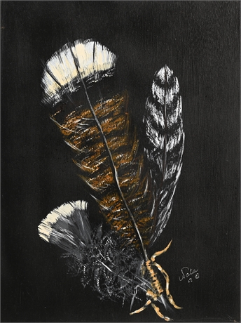 'Little Feather' Original Painting