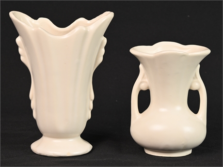 Pair McCoy Vases