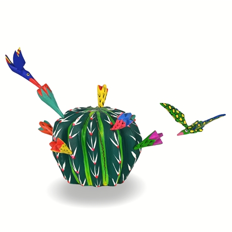 "Barrel Cactus" Alebrije