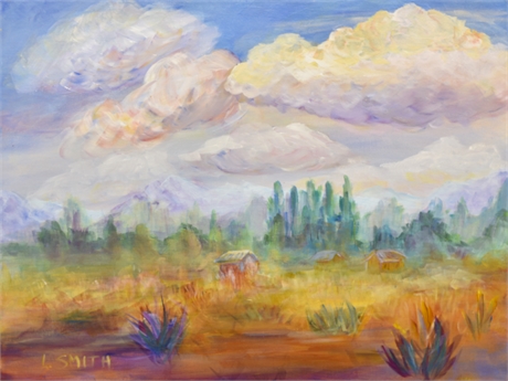 "Clouds Over the Desert" by Lois Smith