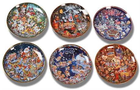 The Franklin Mint Pepsi Collector Plates