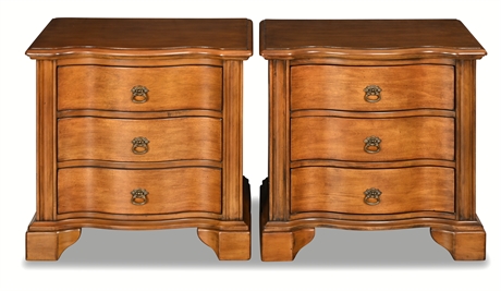 Willoughby Three-Drawer Nightstands