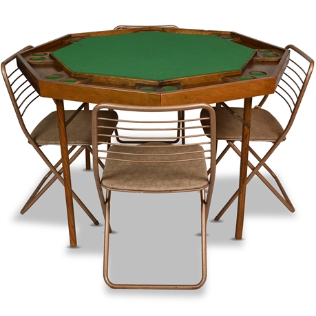 Vintage Poker/Game Table