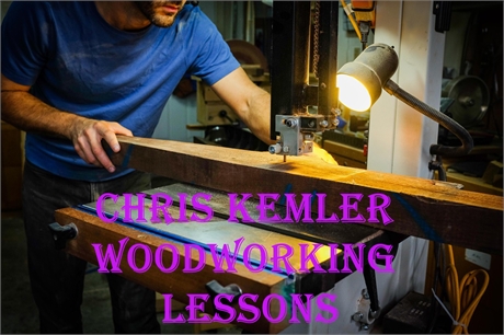 🪵 "Woodworking Session with Chris Kemler"