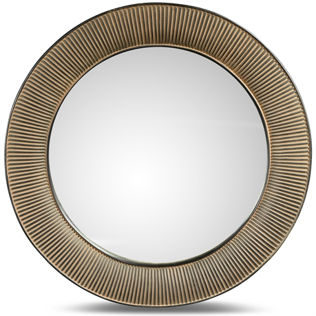 Arteriors Elton 32 Inch Circular Beveled Framed Mirror
