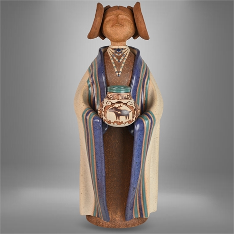 Terry Slonaker  Hopi Woman Sculpture