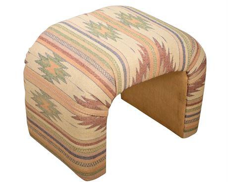 Upholstered Southwest Ottoman