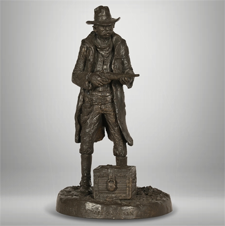 Michael Garman 'Highway Man' Cowboy Sculpture