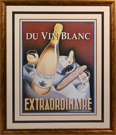 42" 'Du Vin Blanc Extraordinair"