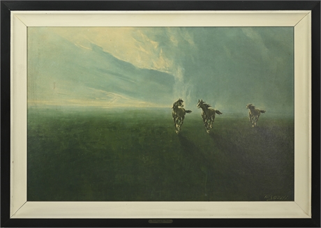 Freedom of The Plains Print