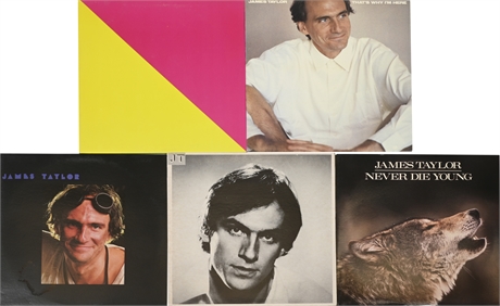 James Taylor 5 Albums (1977-1988)