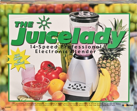 The Juicelady 14-Speed Professional Electronic Blender