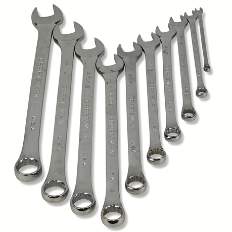 Craftsman Combination Wrench Set