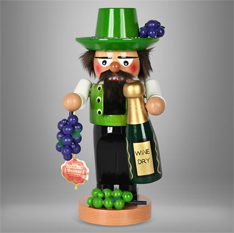 Steinbach S1318 “Small Winemaker” Chubby Nutcracker w/ Box & Tag
