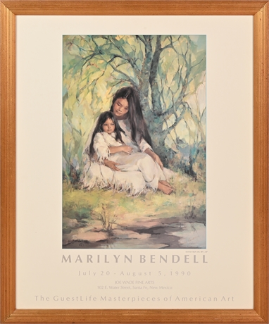 Summer Idyll, Marilyn Bendell Framed Poster
