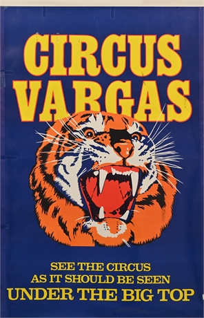 Circus Vargas Original Poster