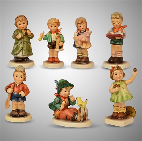 Hummel: 'Keeping Time', 'ABC Student', 'Pigtails', 'Boy with Horse' ...