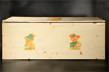 Vintage Hercules Ammo Crate Turned Toy Chest