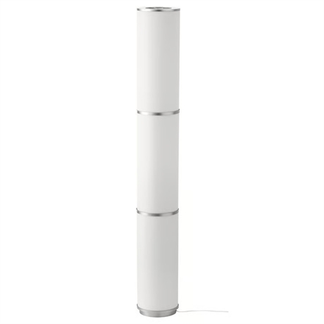 IKEA VIDJA White Floor Lamp – 54" Decorative Modern Lighting – New In Box