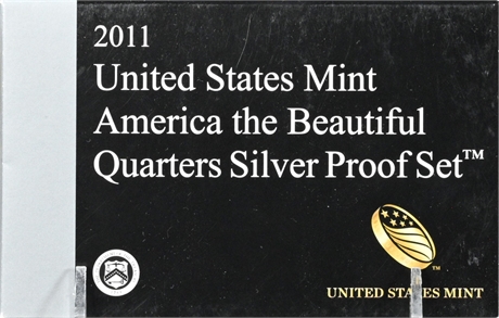 US Mint America The Beautiful Quarters Silver Proof Set