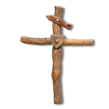 Hand Carved Cross by Patrick Allen