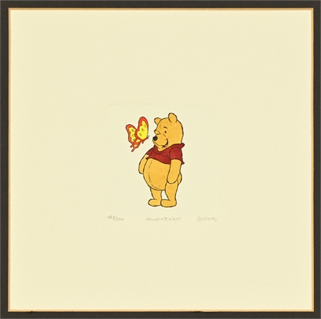 Disney Winnie The Pooh Etching