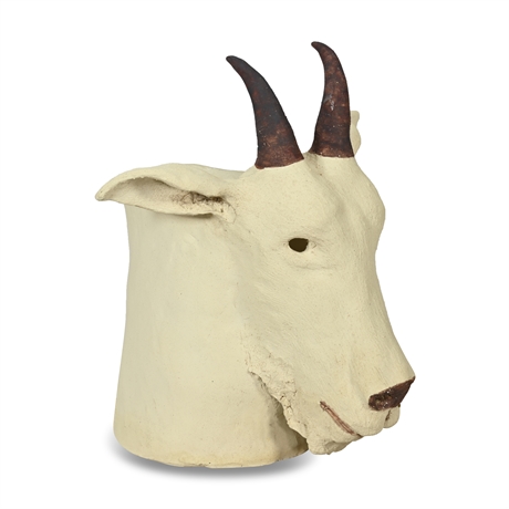 Ceramic Goat Planter