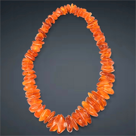 Graduated Amber Necklace