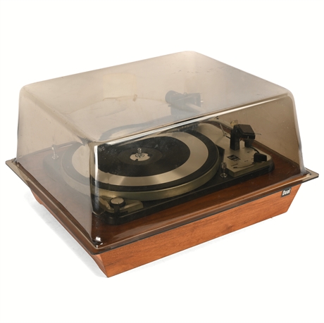 Vintage Dual® 1019 Turntable – Walnut Cabinet, Made in Germany