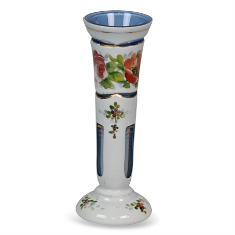 Antique Bohemia Cased Vase