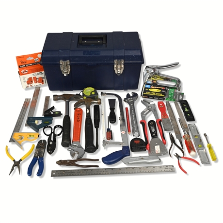 Comprehensive Tool Set with Toolbox: Stanley, Craftsman, & More