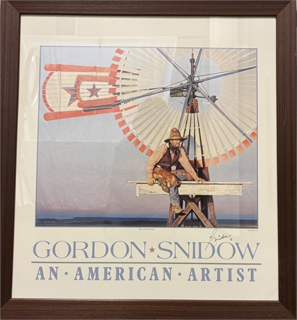 Gordon Snidow Signed Print