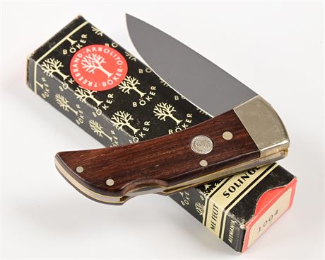 NOS VIntage Boker Lock Blade Gentleman's Pocket Knife