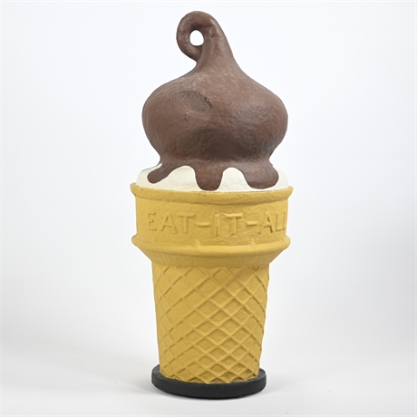 1950's Giant Eat it All Ice Cream Cone
