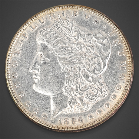 1884 Morgan Silver Dollar – Philadelphia Mint – .900 Silver